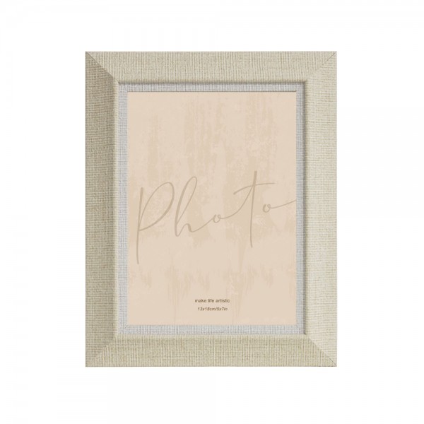 ARTISTIC ΚΟΡΝΙΖΑ 18.2x1.5x23.3cm POLYRESIN BEIGE ΛΕΥΚΟ ΓΥΑΛΙ