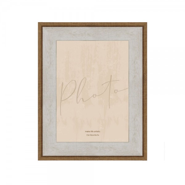 LEGNO ΚΟΡΝΙΖΑ 18.2x1.5x23.3cm POLYRESIN BEIGE ΚΑΦΕ ΓΥΑΛΙ