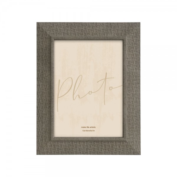 EARTH ΚΟΡΝΙΖΑ 18.2x1.4x23.3 POLYRESIN ΜΠΕΖ ΣΚΟΥΡΟ ΓΥΑΛΙ