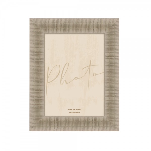 GENESIS ΚΟΡΝΙΖΑ 18.2x1.5x23.3cm POLYRESIN BEIGE ΓΥΑΛΙ
