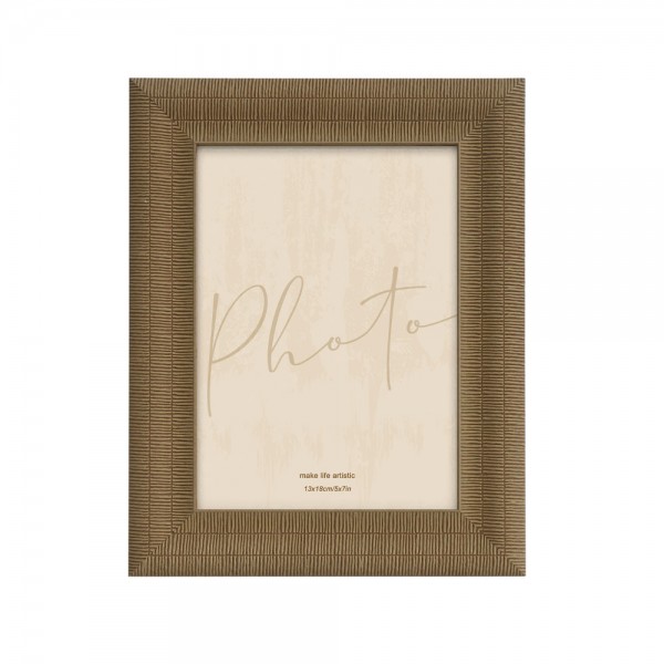 GENESIS ΚΟΡΝΙΖΑ 18.2x1.5x23.3 POLYRESIN BEIGE ΣΚΟΥΡΟ ΓΥΑΛΙ