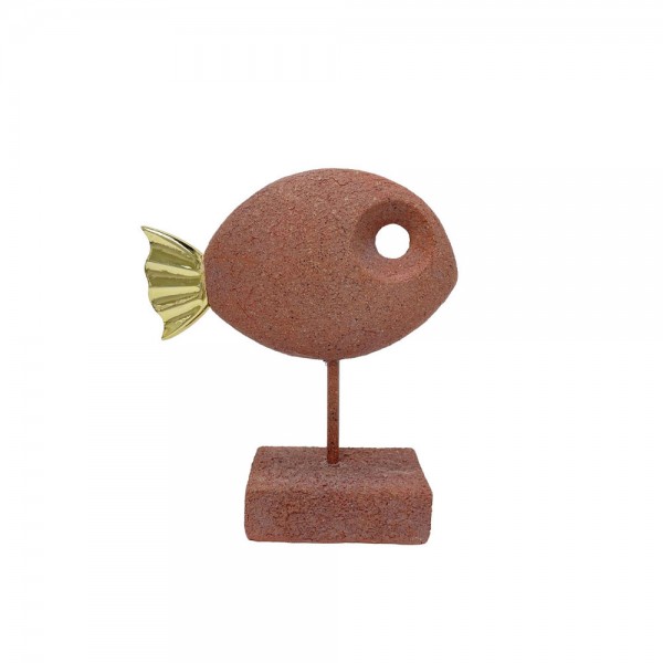 CERNIA ΔΙΑΚΟΣΜΗΤΙΚΟ ΨΑΡΙ 19.5x7x23 POLYRESIN ΚΕΡΑΜΙΔΙ