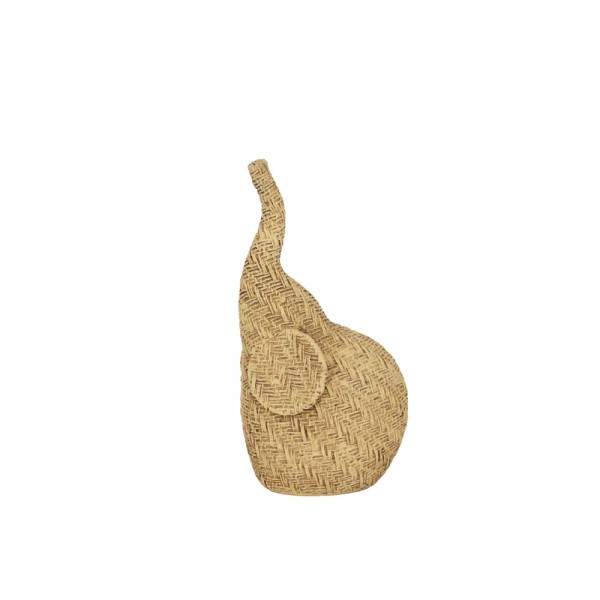 ELEPH ΔΙΑΚΟΣΜΗΤΙΚΟ ΕΛΕΦΑΝΤΑΣ 12.5x10x24 POLYRESIN ΦΥΣΙΚΟ