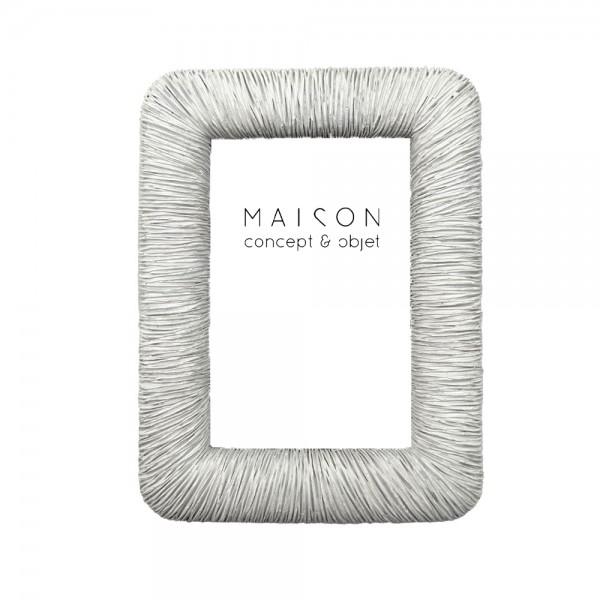 MARBRE ΚΟΡΝΙΖΑ 15x2x20cm POLYRESIN ΑΣΠΡΟ ΓΥΑΛΙ