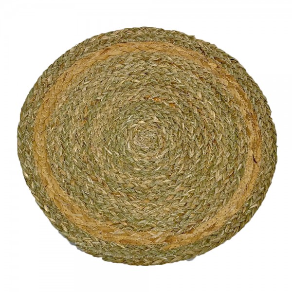 GAIA ΣΟΥΠΛΑ 36x36x1cm SEAGRASS ΦΥΣΙΚΟ