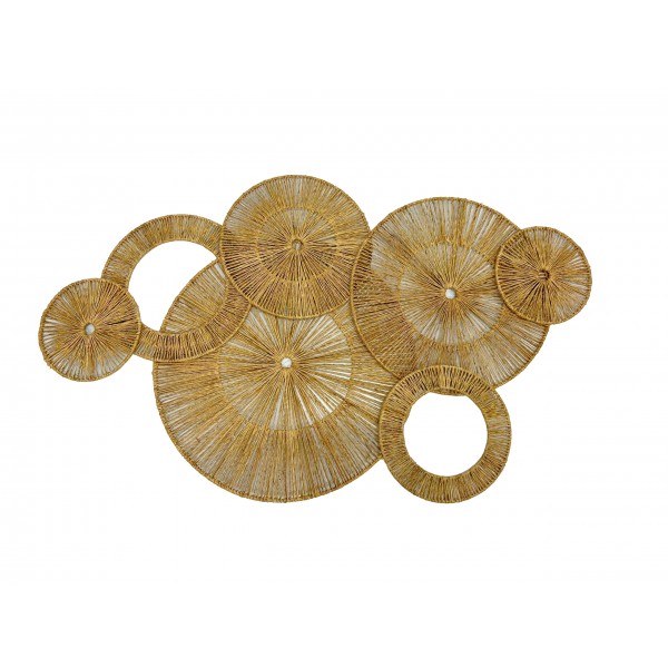 RAYA ΔΙΑΚΟΣΜΗΤΙΚΟ ΤΟΙΧΟΥ 106x75x1cm ΓΙΟΥΤΑ ΦΥΣΙΚΟ