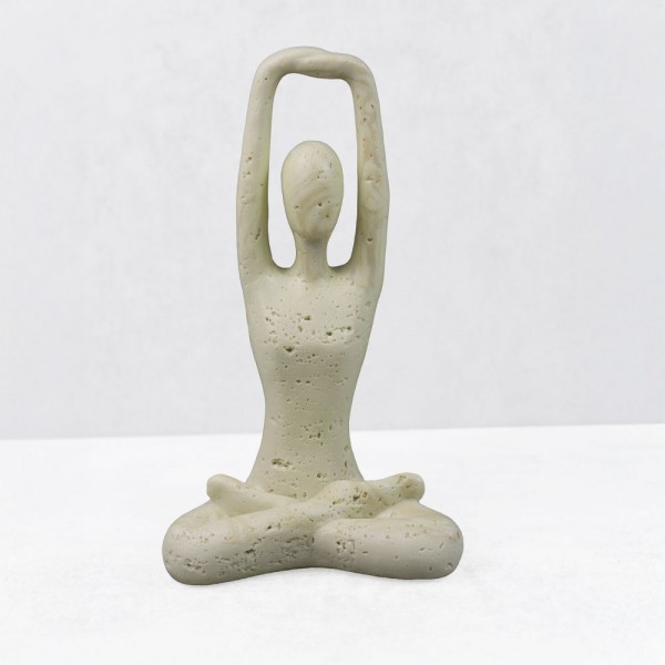 MORPH VI ΔΙΑΚΟΣΜΗΤΙΚΟ ΣΩΜΑ 12.5x8x21cm RESIN ΜΠΕΖ