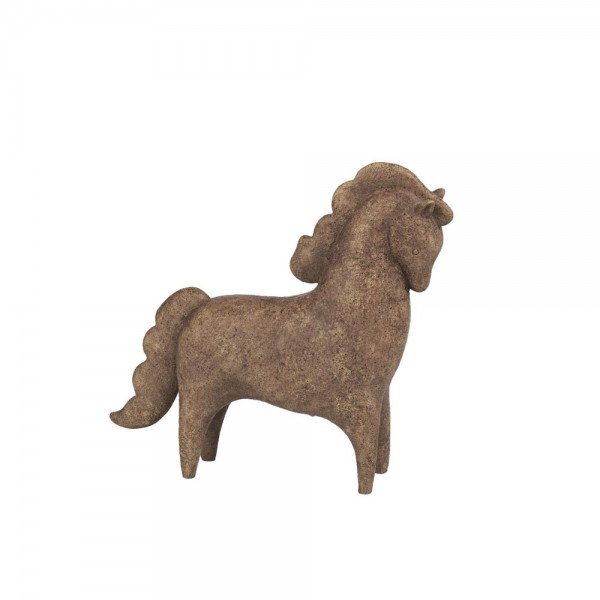 NOBLE ΔΙΑΚΟΣΜΗΤΙΚΟ ΑΛΟΓΟ 28.1x7.1x25.3cm RESIN ΚΑΦΕ