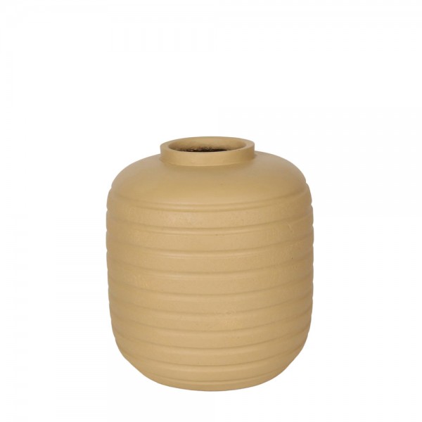 FIORA ΒΑΖΟ 30x30x32.5cm MgO ΜΠΕΖ