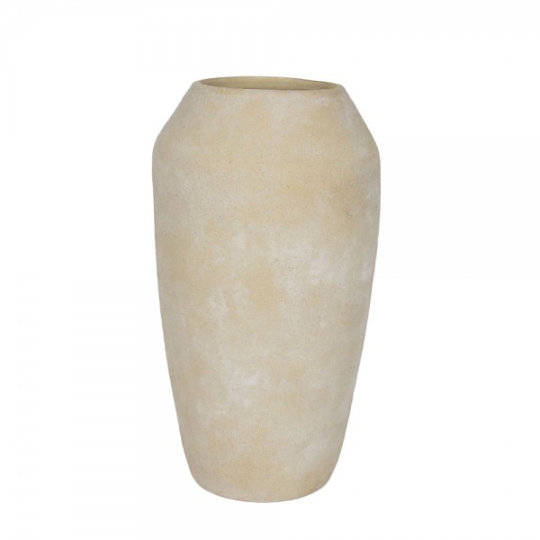 ASH ΒΑΖΟ 23.5x23.5x42cm ΚΕΡΑΜΙΚΟ STONE GREY