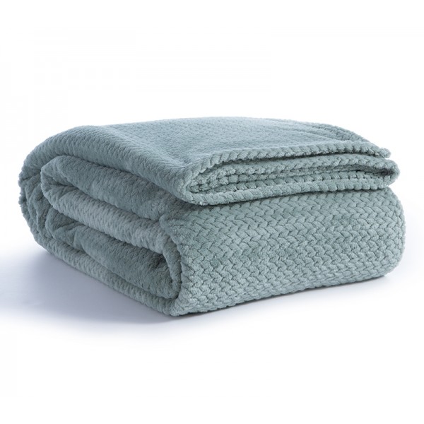NEF-NEF HOMEWARE ΚΟΥΒΕΡΤΑ ΜΟΝΗ 160x220CM WORTH GREEN 036134