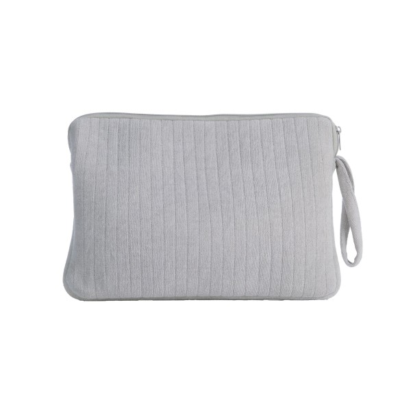 NEF NEF HOMEWARE ΤΣΑΝΤΑΚΙ ΘΑΛΑΣΣΗΣ STAY SALTY 35X25 SILVER 037895