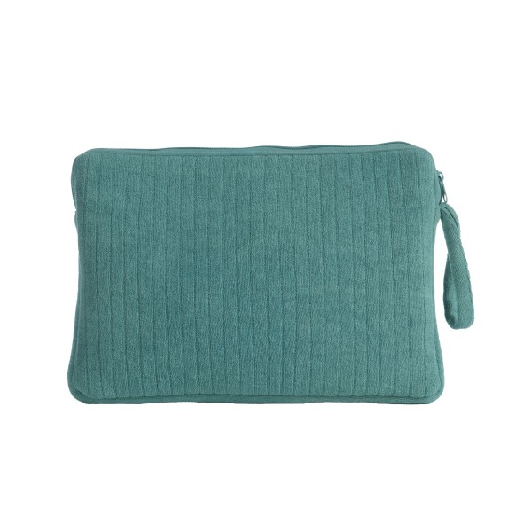 NEF NEF HOMEWARE ΤΣΑΝΤΑΚΙ ΘΑΛΑΣΣΗΣ STAY SALTY 35X25 TEAL 037895