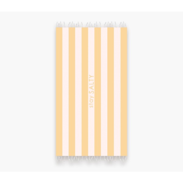 NEF NEF HOMEWARE ΠΕΤΣΕΤΑ ΘΑΛΑΣΣΗΣ SMOOTH 90X170 039989 YELLOW