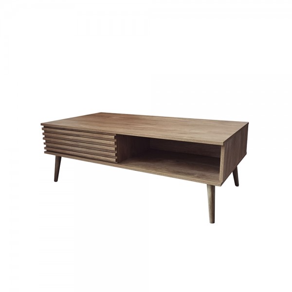 KIROS COFFEE TABLE 1ΣΥΡΤΑΡΙ ΦΥΣΙΚΟ 119x59x41.5cm
