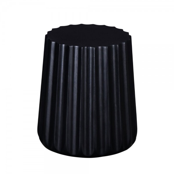 ROMAN SIDE TABLE ΜΑΥΡΟ 36x36xH49cm