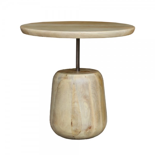 PALOMA SIDE TABLE ΦΥΣΙΚΟ 46x46xH45cm