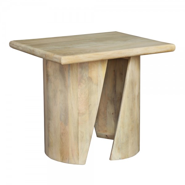 SPIRAL SIDE TABLE ΦΥΣΙΚΟ 62,5x45xH52,5cm