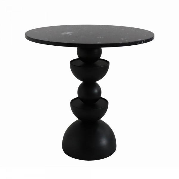 UP DOWN 50 SIDE TABLE ΜΑΥΡΟ 50x50xH50,5cm 04-1153