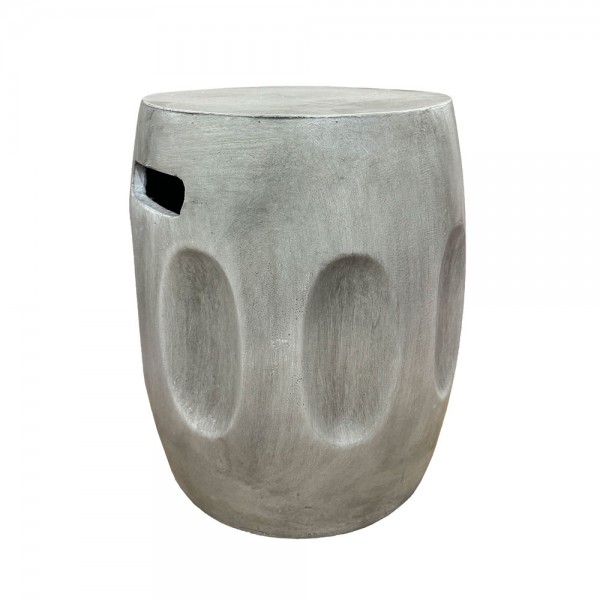 AFRICA SIDE TABLE ΓΚΡΙ 38x38x47