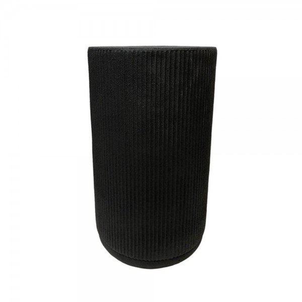 STYLOS SIDE TABLE ΜΑΥΡΟ 34x34x58cm