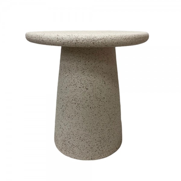 SAHARA SIDE TABLE SAND BEIGE 47.5x47.5x48.5cm