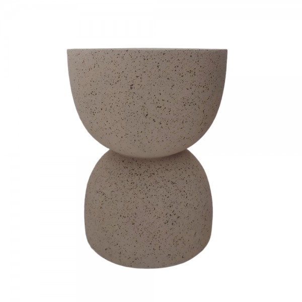 DUO SIDE TABLE TERRAZZO 34x34x45cm