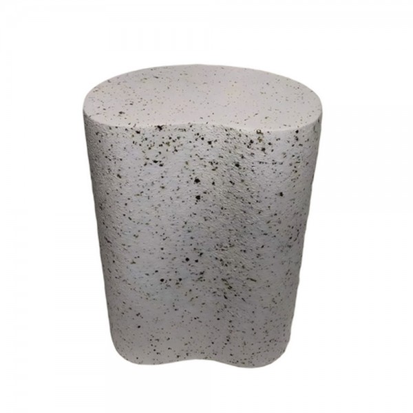 CURVA SIDE TABLE TERRAZZO 34.5x24x45cm