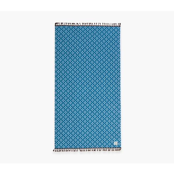 NEF NEF HOMEWARE ΠΕΤΣΕΤΑ ΘΑΛΑΣΣΗΣ SPARKLE FRINGES 90X170 040071 DENIM