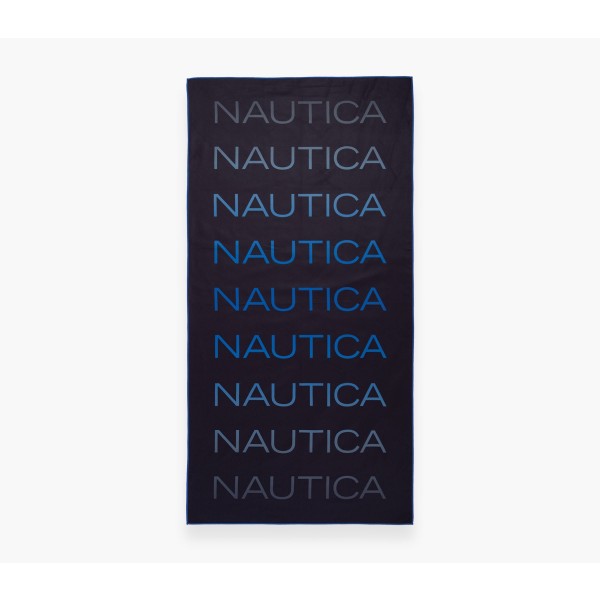 ΠΕΤΣΕΤΑ ΘΑΛΑΣΣΗΣ NAUTICA-NAU SPREAD 80X160 BLACK 040200