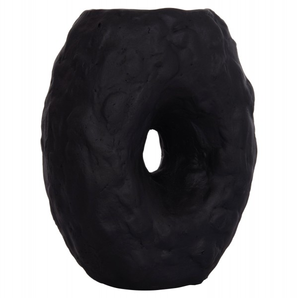 ΕΠΙΤΡΑΠΕΖΙΟ ΔΙΑΚΟΣΜΗΤΙΚΟ ΒΑΖΟ NAMENTIS HM4673.01S ΜΑΥΡΗ ΤΕΡΑΚΟΤΑ--22x13x28Υεκ