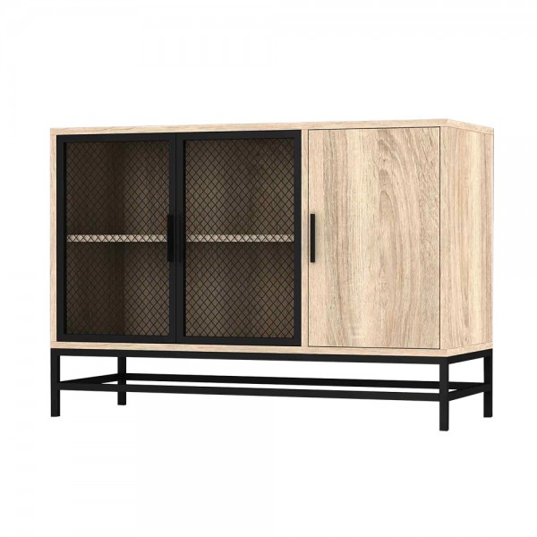 PLEGMA ΜΠΟΥΦΕΣ SONOMA ΜΑΥΡΟ 150x40x82