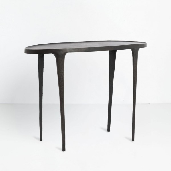 LANDING ΚΟΝΣΟΛΑ ΜΑΥΡΟ 110x43x80cm