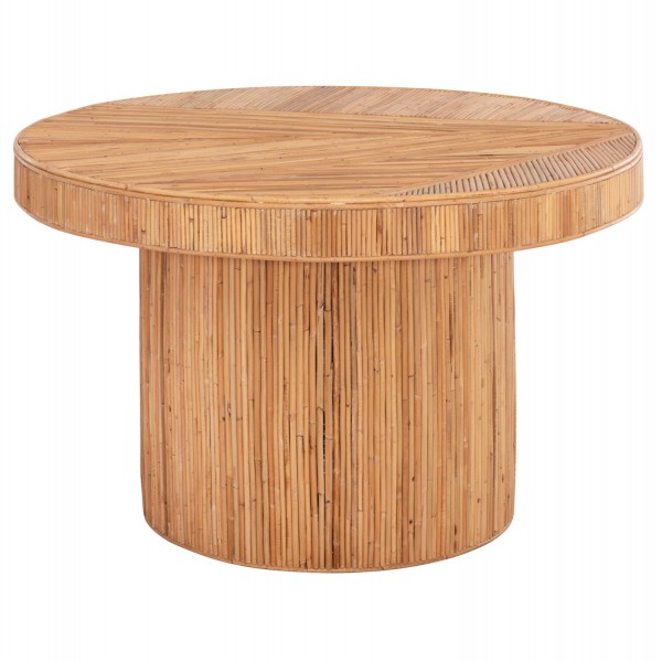 ΤΡΑΠΕΖΙ ΤΡΑΠΕΖΑΡΙΑΣ GATSBY HM9884 ΦΥΣΙΚΟ RATTAN ΣΕ ΦΥΣΙΚΟ ΧΡΩΜΑ Φ120x76Υεκ. 0503239
