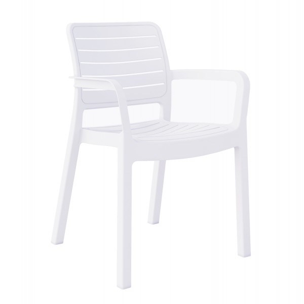 ΠΟΛΥΘΡΟΝΑ ΕΞΩΤ.ΧΩΡΟΥ FLAN HM6369.01 ΛΕΥΚΟ ΠΟΛΥΠΡΟΠΥΛΕΝΙΟ 57x56x82.5Yεκ.