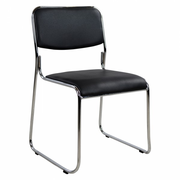 ΚΑΡΕΚΛΑ ΓΡΑΦΕΙΟΥ MABEL HM1019.01 ΜΑΥΡΗ 48,5x51,5x77 εκ.