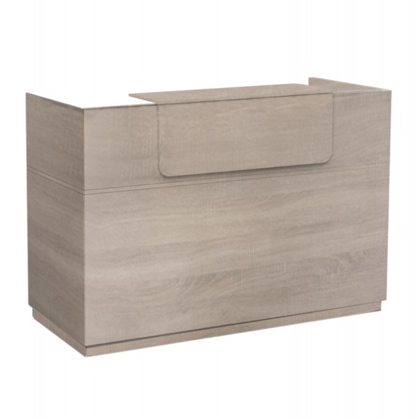 ΓΡΑΦΕΙΟ ΥΠΟΔΟΧΗΣ BARRY HM2153.01 ΜΕΛΑΜΙΝΗ ΣΕ SONAMA 160x70x110Υεκ.
