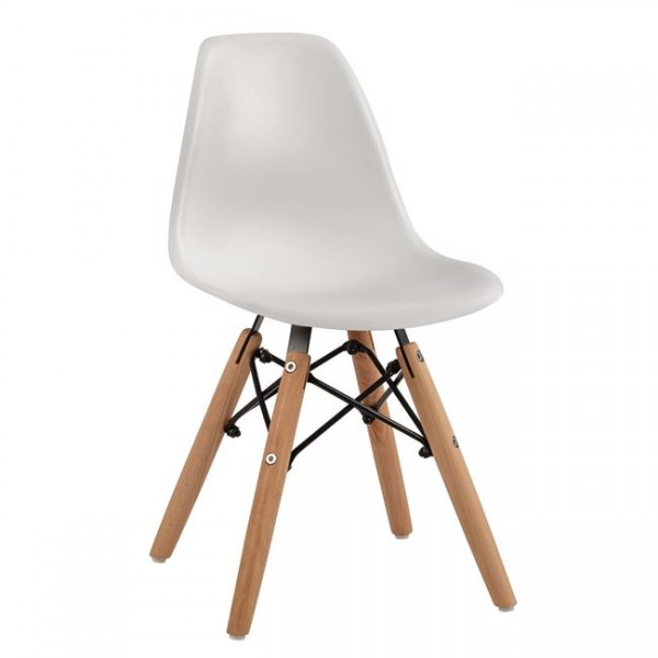 ΚΑΡΕΚΛΑ TWIST KID ΤΜΧ.HM8453.01 ΞΥΛΙΝΑ ΠΟΔΙΑ Κ ΚΑΘΙΣΜΑ PP ΛΕΥΚΟ 30,5Χ33Χ59 ΕΚ