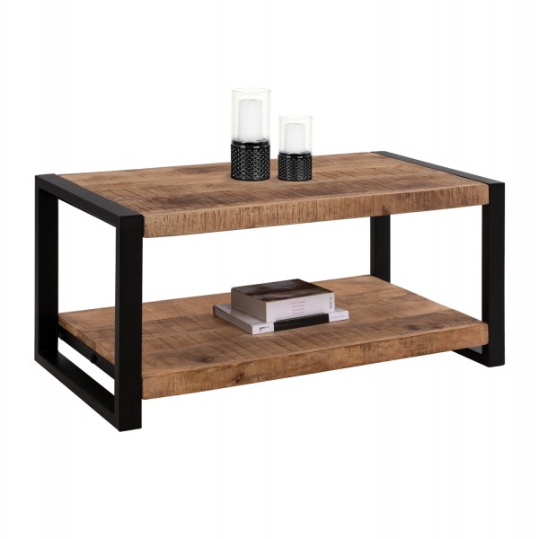ΤΡΑΠΕΖΙ ΣΑΛΟΝΙΟΥ GATLIN HM8486.11 ΑΠΟ ΜΑΣΙΦ ΞΥΛΟ MANGO 100x45x45,5Υ εκ. 0532931
