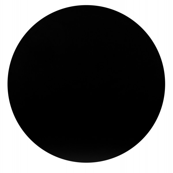 ΕΠΙΦΑΝΕΙΑ ΤΡΑΠΕΖΙΟΥ HPL ΣΤΡΟΓΓΥΛΗ HM5841.21 ΜΑΥΡΗ Φ60εκ.