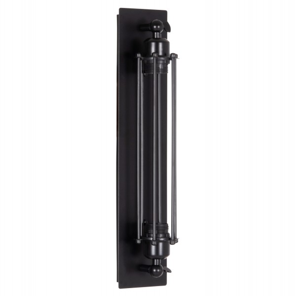 ΑΠΛΙΚΑ ΤΟΙΧΟΥ 2ΦΩΤΗ BEACON HM4463 ΜΕΤΑΛΛΟ ΣΕ ΜΑΥΡΟ 10x10x47Υεκ.