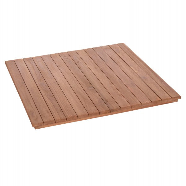 ΕΠΙΦΑΝΕΙΑ ΤΡΑΠΕΖΙΟΥ ΤΕΤΡΑΓΩΝΗ HM18136 ΞΥΛΟ TEAK--ΦΥΣΙΚΟ 70x70x4(πάχος)εκ. 0538130