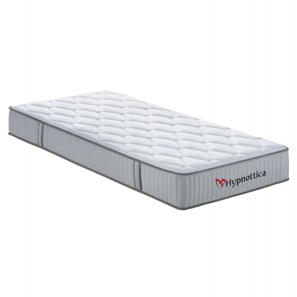 ΣΤΡΩΜΑ ΜΟΝΟ HYPNOTTICA HM748.01 POCKET SPRINGS--ΛΕΥΚΟ 90x190x25Υεκ.