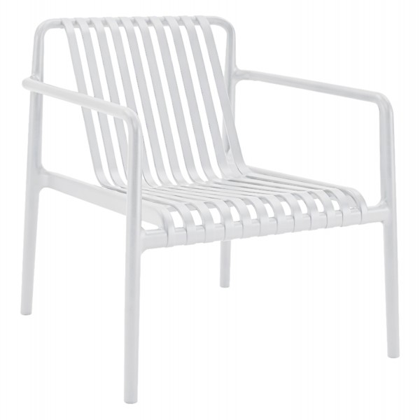 ΠΟΛΥΘΡΟΝΑ LOUNGE ΕΞΩΤ.ΧΩΡΟΥ MALEN HM6626.01 ΛΕΥΚΟ ΠΟΛΥΠΡΟΠΥΛΕΝΙΟ 66x77x76Υεκ