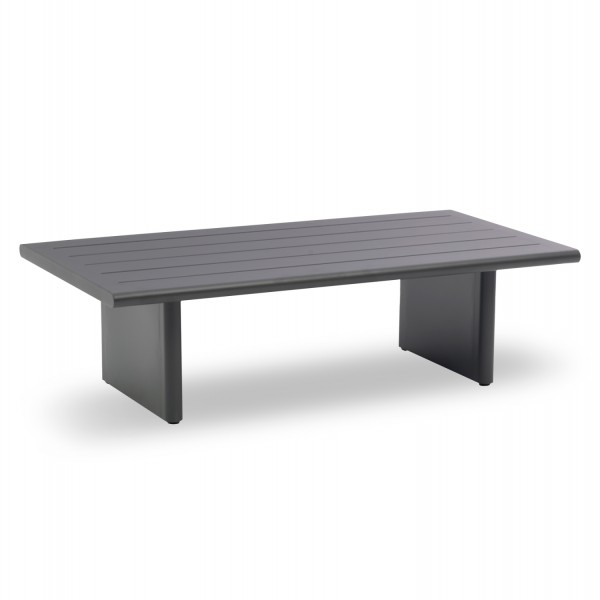 ΤΡΑΠΕΖΙ ΜΕΣΗΣ ΟΡΘΟΓΩΝΙΟ DECCARD SM6463.01 ΣΚΟΥΡΟ ΓΚΡΙ ΑΛΟΥΜΙΝΙΟ 140x75x40Υεκ