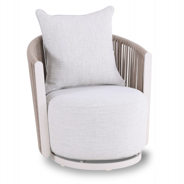 ΠΟΛΥΘΡΟΝΑ ΠΕΡΙΣΤΡΕΦ. LORIEN SM6392.01 ΚΡΕΜ ΑΛΟΥΜΙΝΙΟ-ΣΧΟΙΝΙ-ΜΠΕΖ ΜΑΞΙΛΑΡΙΑ 76x74x72Υ