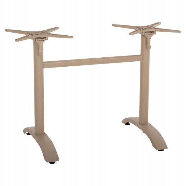 ΒΑΣΗ ΔΙΣΤΗΛΗ ΜΕ ΑΝΑΔΙΠΛΟΥΜΕΝΟΥΣ ΣΤΑΥΡΟΥΣ HM468.25 ΚΑΠΟΥΤΣΙΝΟ ΑΛΟΥΜΙΝΙΟ 104x60x73Υ