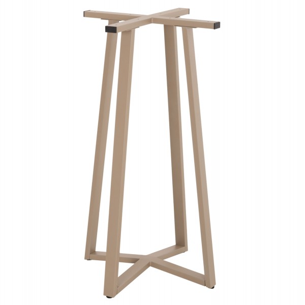 ΒΑΣΗ ΤΡΑΠΕΖΙΟΥ ΜΠΑΡ ΜΕΣΑΙΟΥ ΥΨΟΥΣ HM477.25 ΜΕΤΑΛΛΟ ΚΑΠΟΥΤΣΙΝΟ 50x50x89Υεκ.