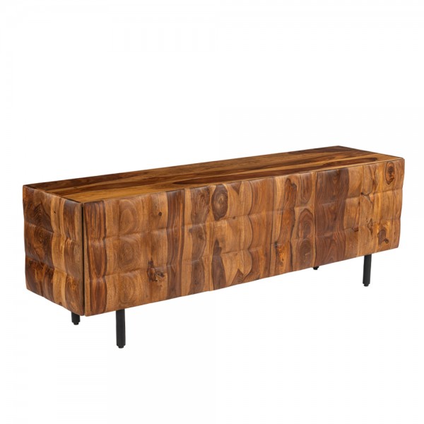 CHOCOLAT TV STAND 2ΠΟΡΤΕΣ ΚΑΡΥΔΙ 162x42x54