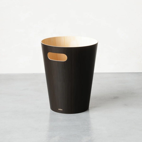 WOODROW ΚΑΛΑΘΑΚΙ ΑΠΟΡΡ/ΤΩΝ 22.9x27.9x16.3cm ΞΥΛΙΝΟ BLACK/NATURAL 082780-045